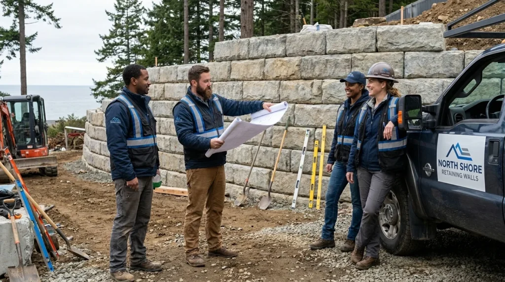 Retaining Walls North Shore - Team Composite